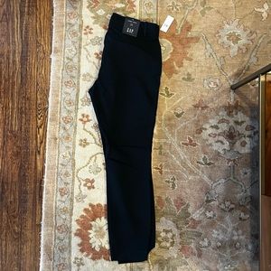 GAP Black Skinny Ankle Slacks